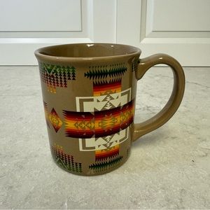 Pendleton Chief Joesph Coffee Mug Tan